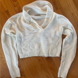 Urban Outfitters Cream Cowl Neck Sweater